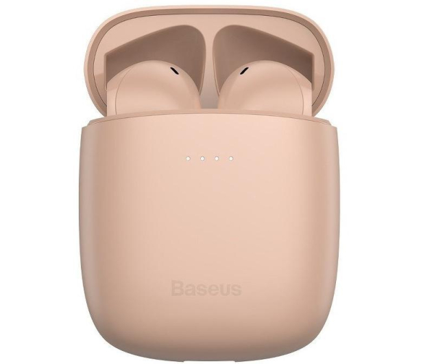 BASEUS Encok W04 Pro, ladowanie indukcyjne, Rózowe - 1381635 - zdjęcie
